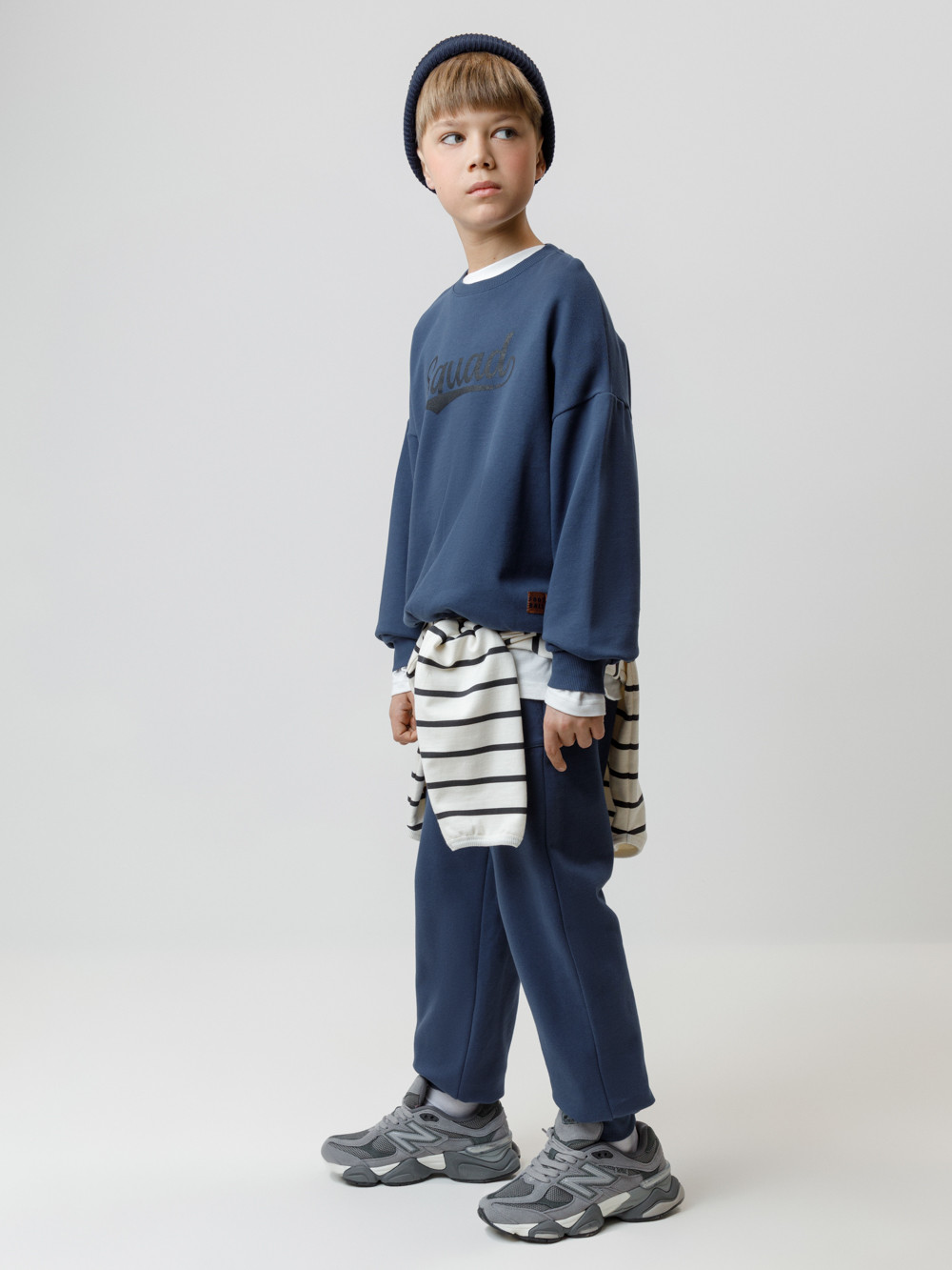 Брюки для мальчика, артикул: КР 400836, цвет: синий, фото 3