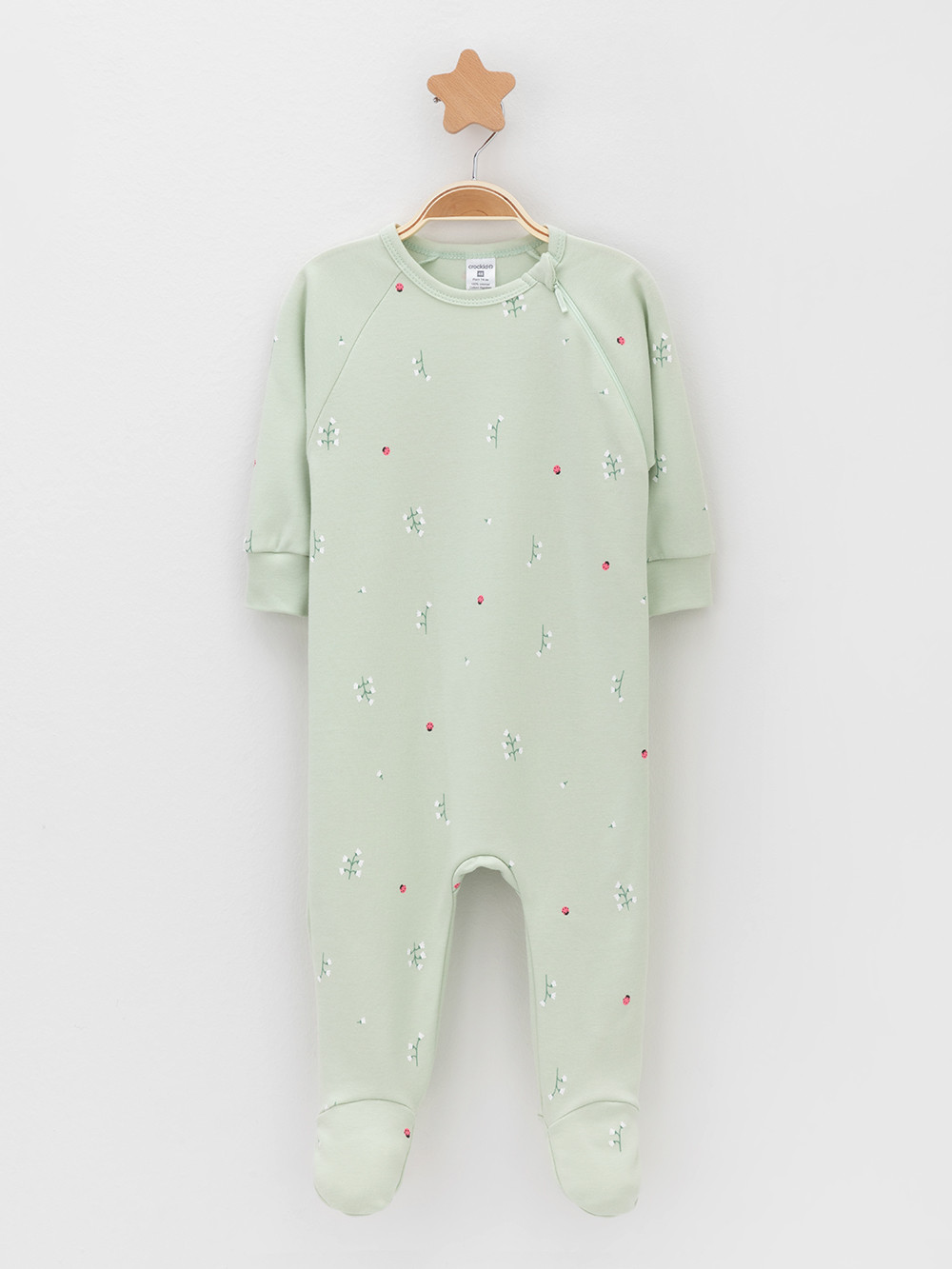 Комбинезон для новорожденных, артикул: К 6444-2уп, цвет: зеленый, фото 3