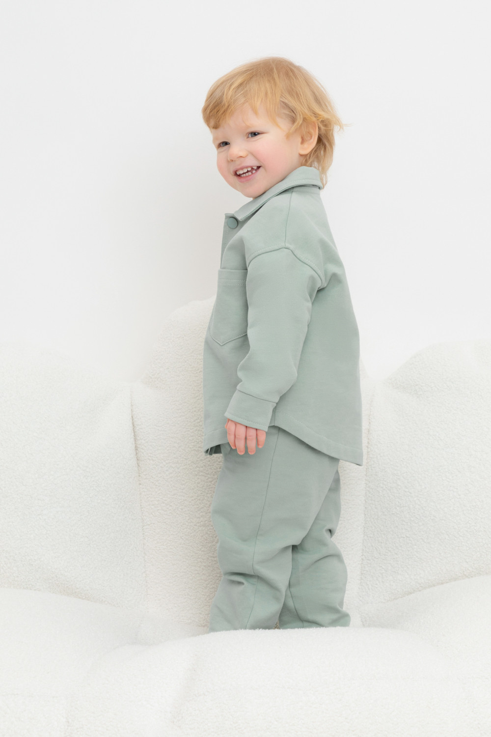 Брюки для мальчика, артикул: КР 400667, цвет: минт, фото 3