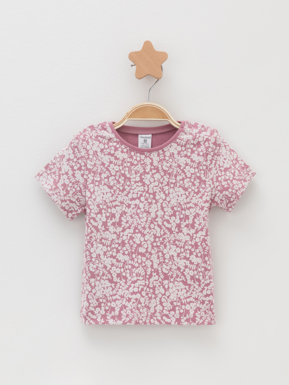 Футболка для новорожденных, артикул: К 301156-2уп, цвет: розовый, фото 3