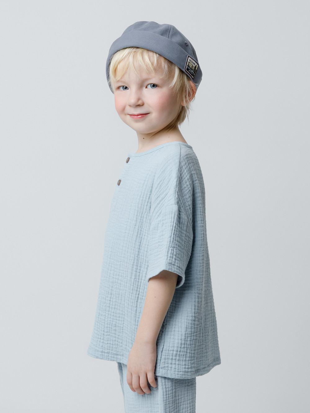 Футболки, артикул: ТК 30004, цвет: голубой, фото 3