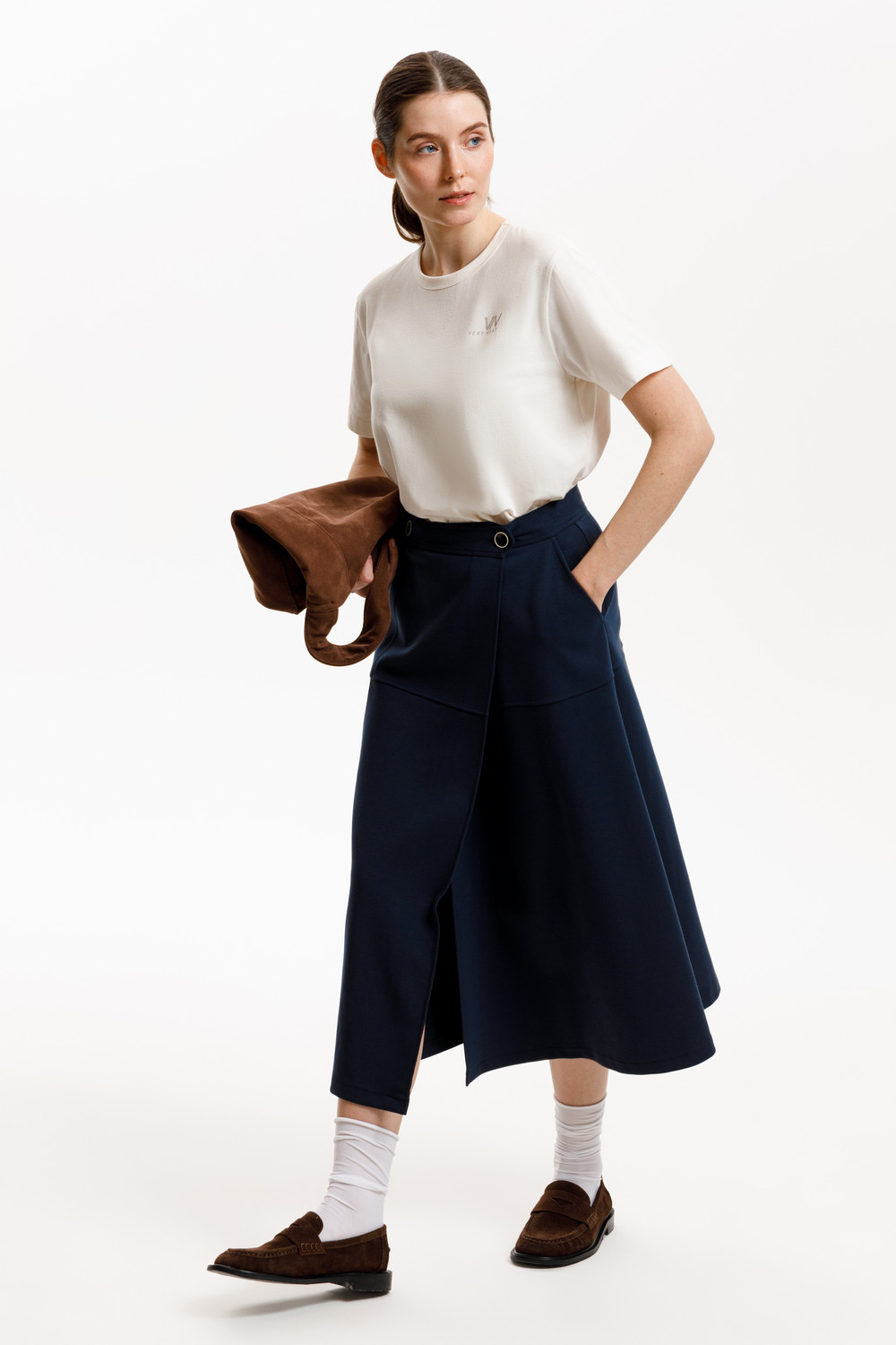 Футболки женские для мам, артикул: ЕВТ 3316, цвет: бежевый, фото 3