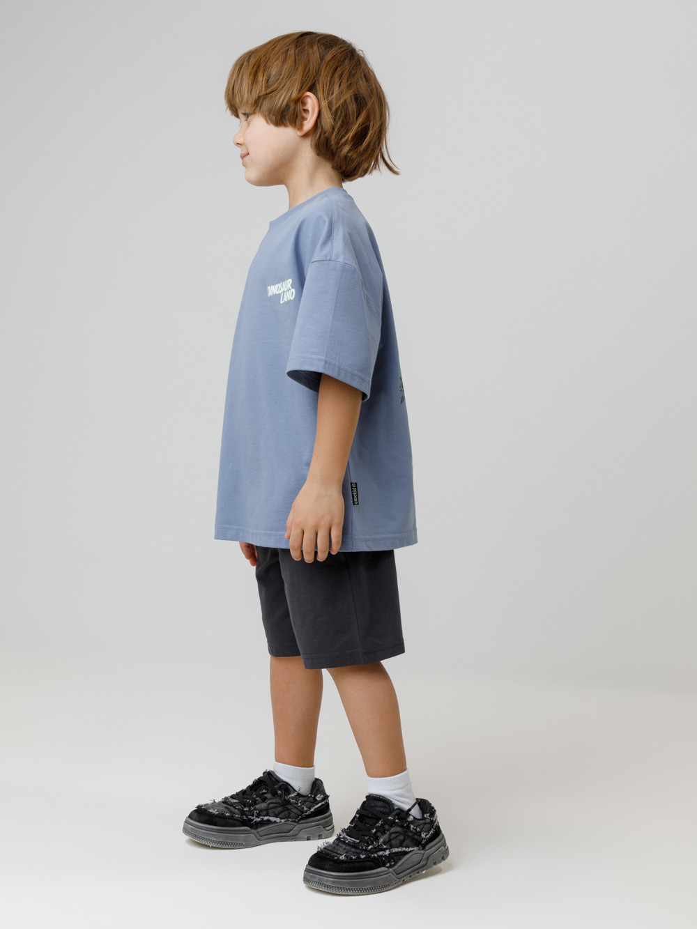 Шорты для мальчика, артикул: КР 400604, цвет: темно-серый, фото 3