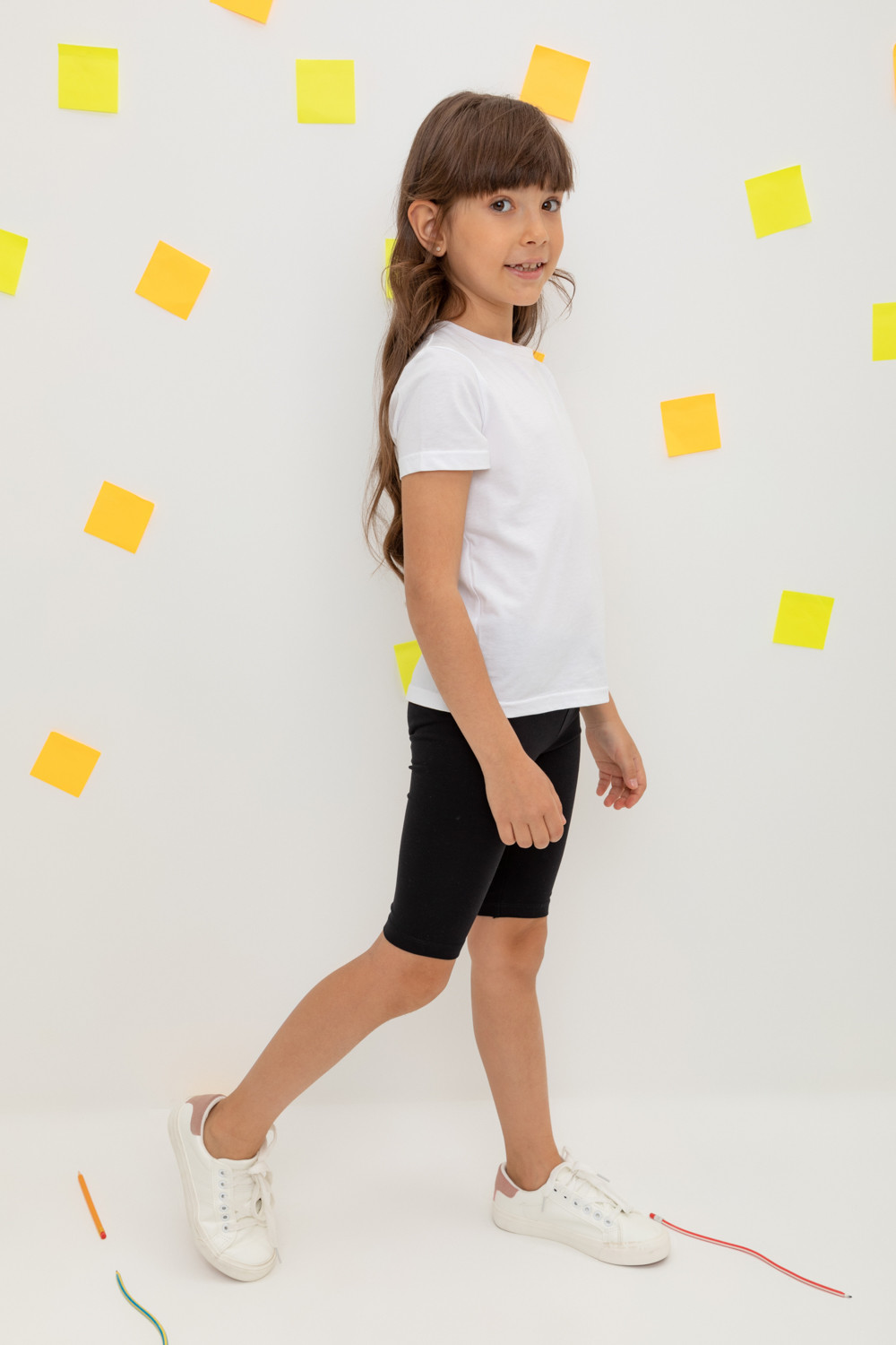 Бриджи для девочки, артикул: К 400579/1, цвет: черный, фото 3