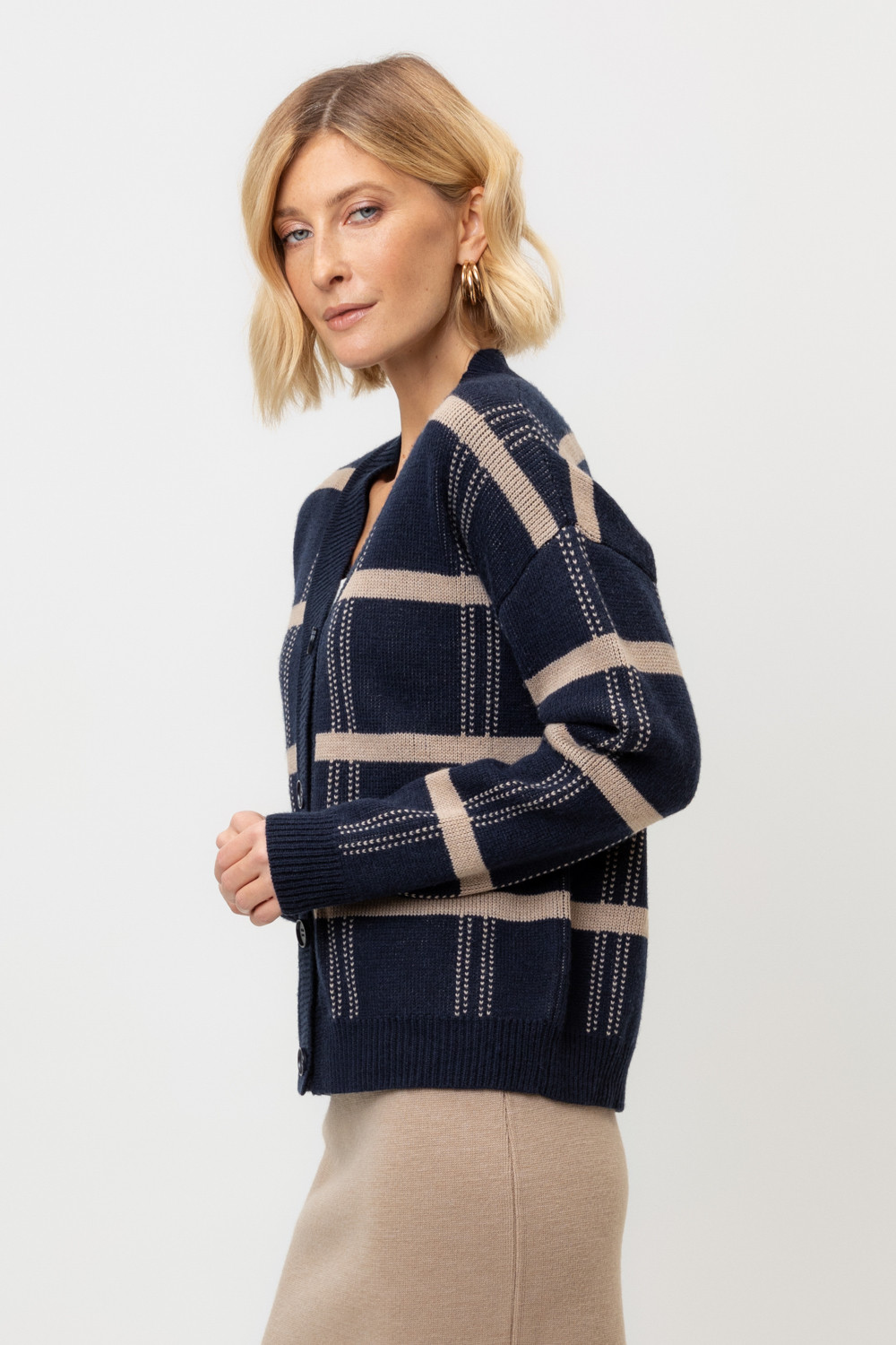 Жакеты, куртки женские для мам, артикул: ЕВ 30199/ш, цвет: синий, фото 3