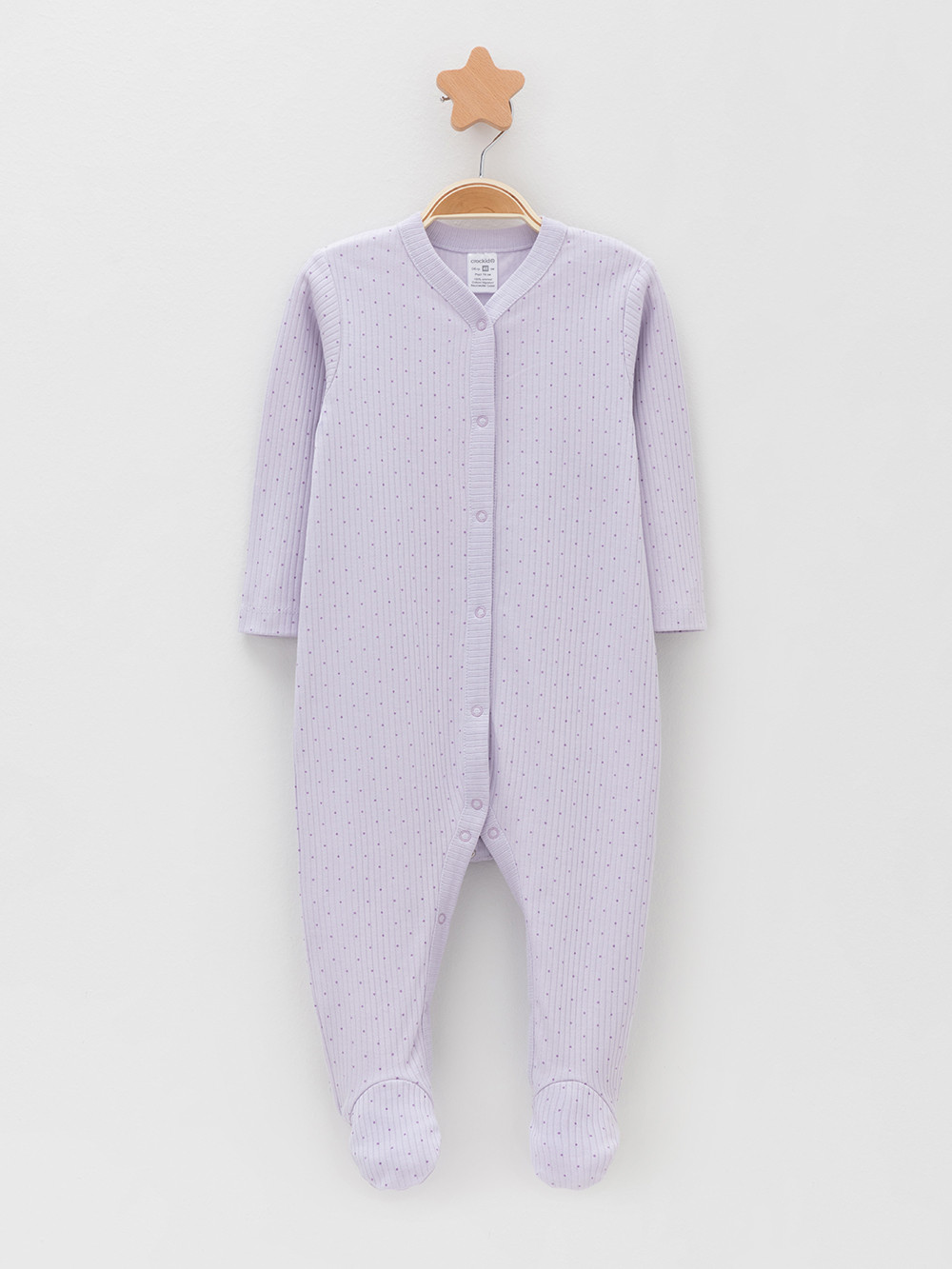 Комбинезон для новорожденных, артикул: К 6523-2уп, цвет: фиолетовый, фото 3