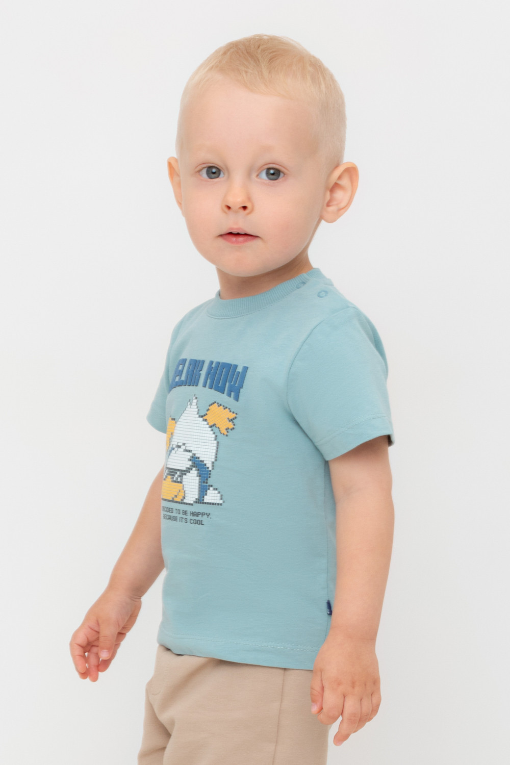 Футболка для мальчика, артикул: КР 302756, цвет: голубой, фото 3