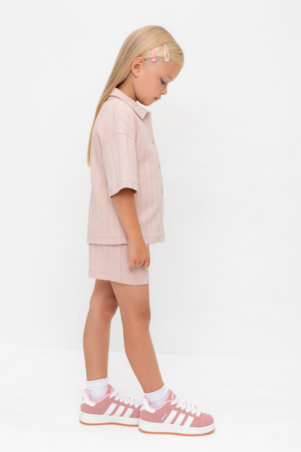 Шорты для девочки, артикул: КР 400807, цвет: розовый, фото 3