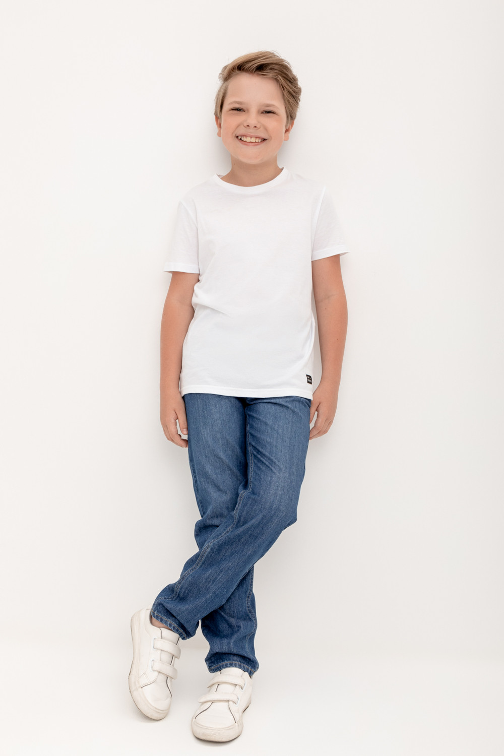 Брюки для мальчика, артикул: ТК 46136 ВСТ, цвет: синий, фото 3