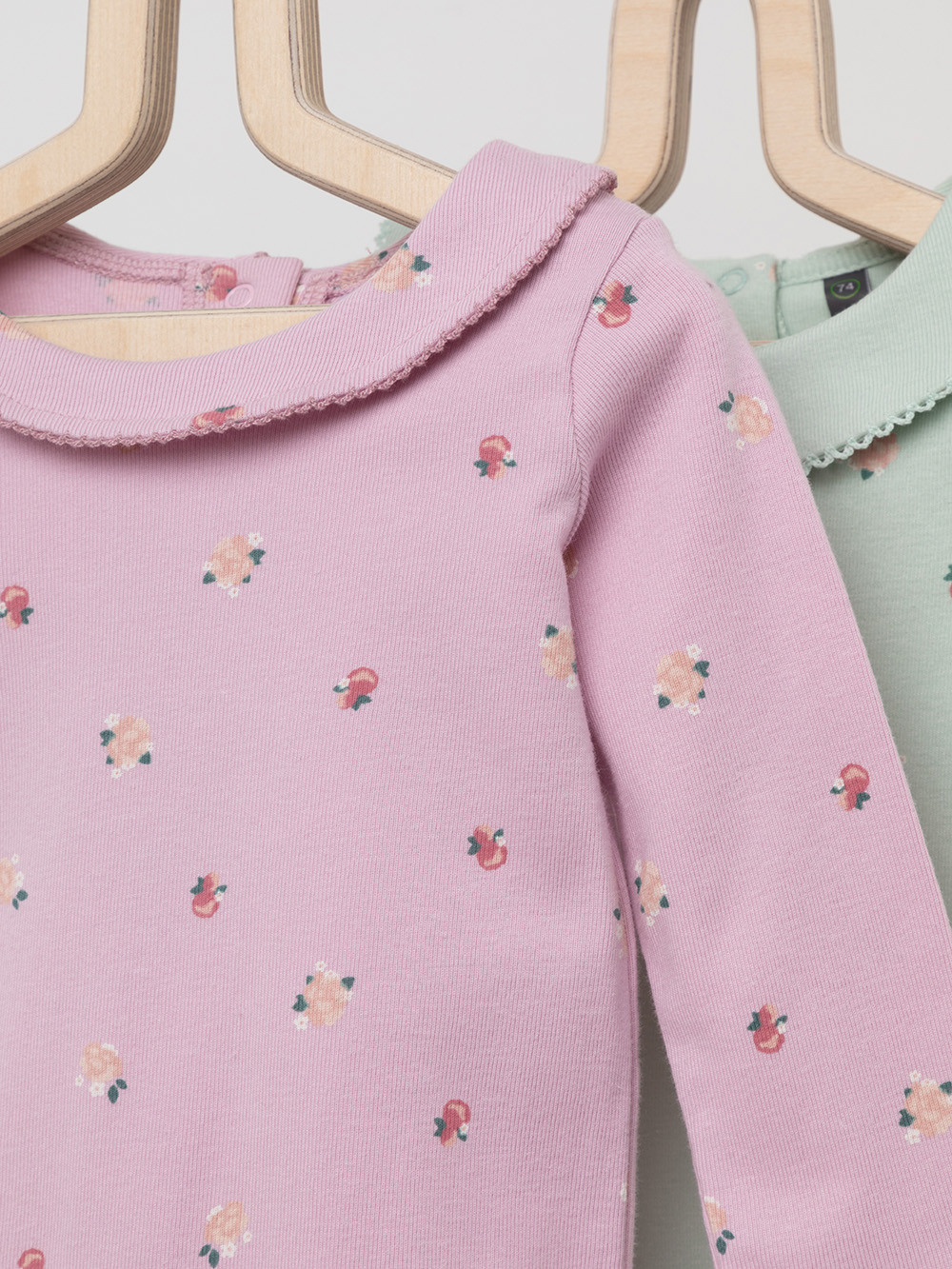 Боди для новорожденных, артикул: К 6539-2уп, цвет: зеленый, фото 3