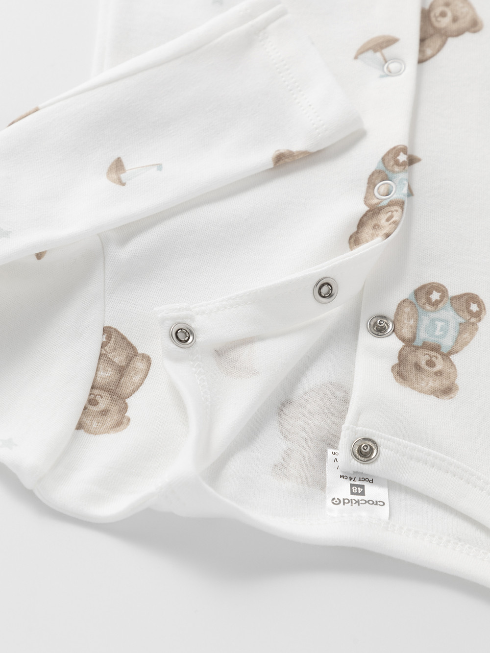 Комбинезон для новорожденных, артикул: К 6541-2уп, цвет: бежевый, фото 3