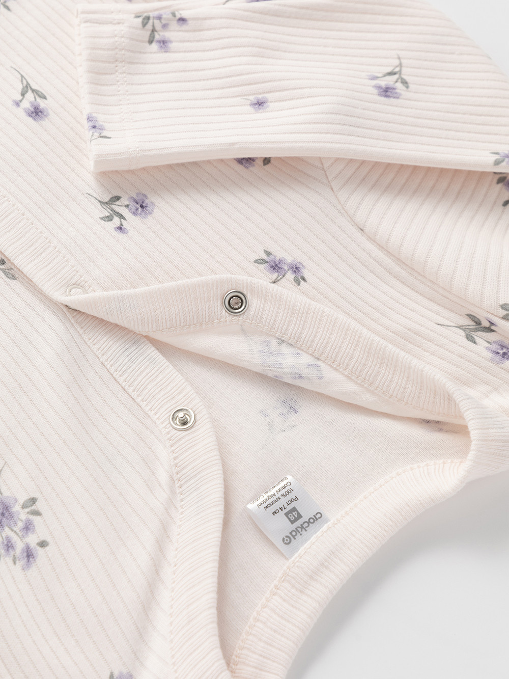 Комбинезон для новорожденных, артикул: К 6523-2уп, цвет: фиолетовый, фото 3