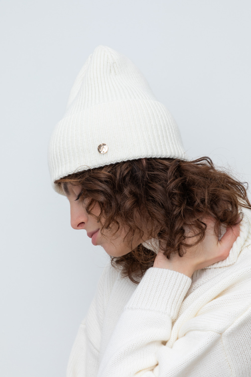 Шапки для мам, артикул: ЕВ 205/24ш, цвет: бежевый, фото 3