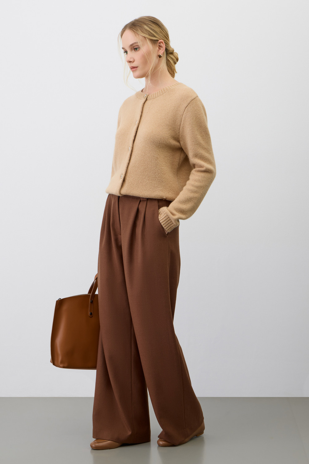 Жакеты, куртки женские для мам, артикул: ЕВ 30249/ш, цвет: бежевый, фото 3