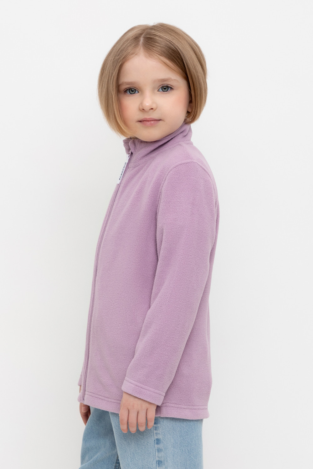 Куртка для девочки, артикул: ФЛ 34025/3 ГР, цвет: фиолетовый, фото 3