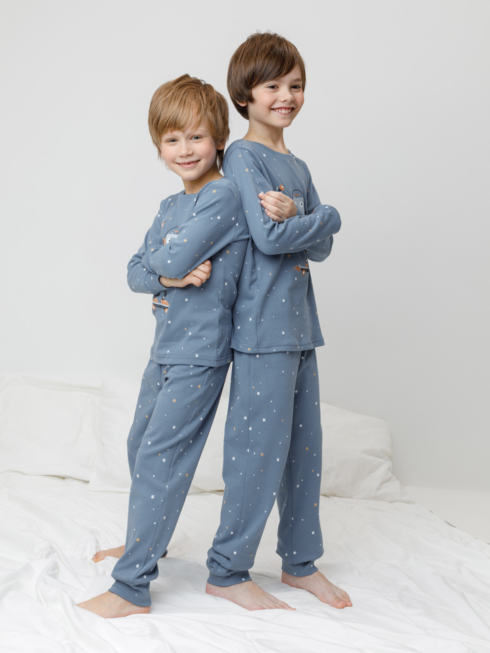 Пижама для мальчика, артикул: К 1621, цвет: синий, фото 3