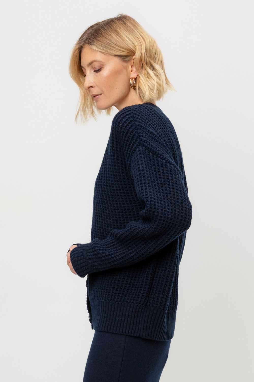 Жакеты, куртки женские для мам, артикул: ЕВ 30200/ш, цвет: синий, фото 3