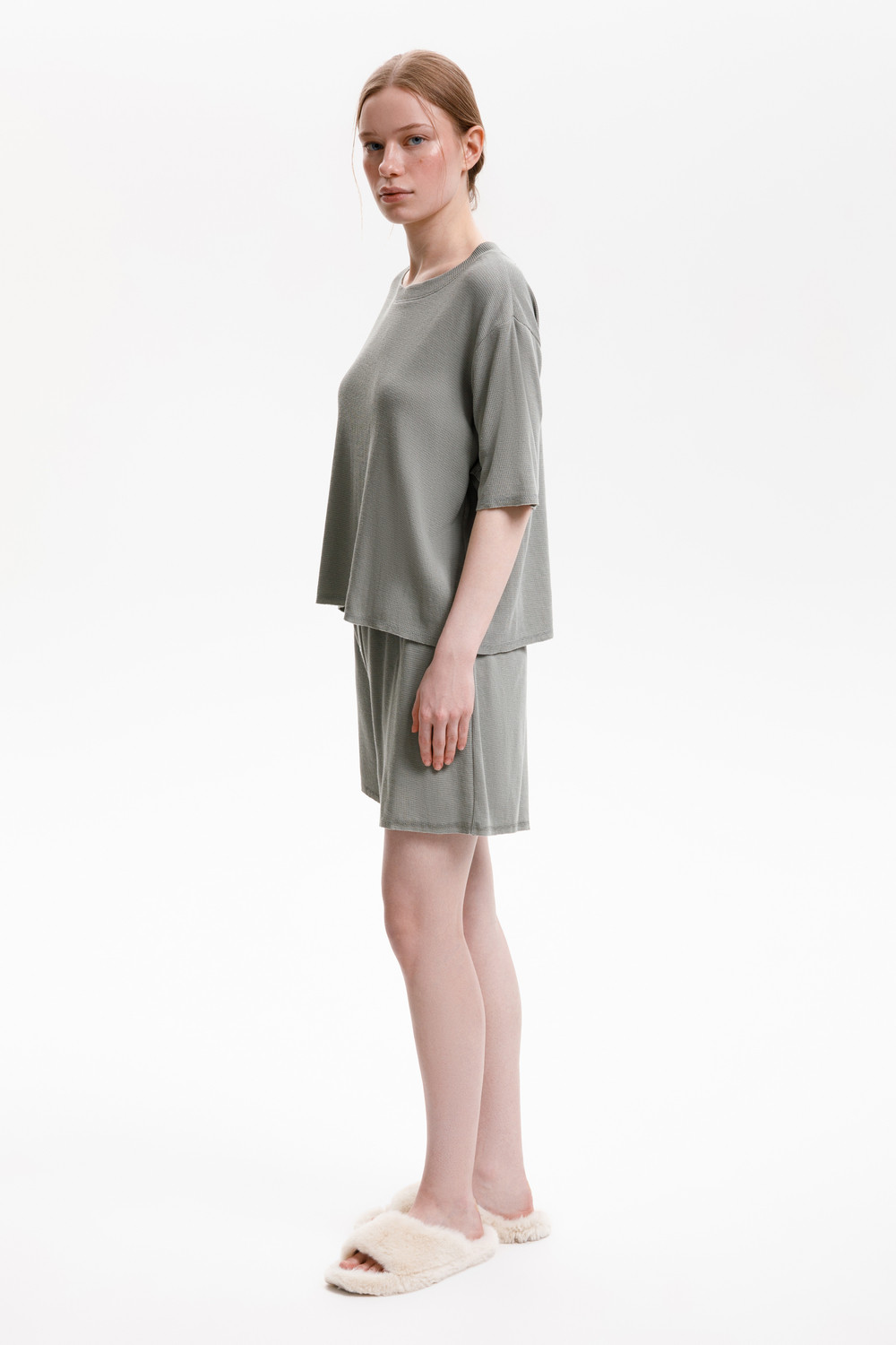 Комплекты для дома для мам, артикул: Е 20149, цвет: зеленый, фото 3