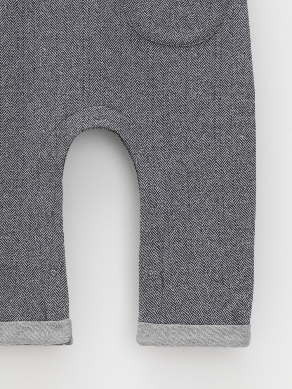 Полукомбинезон для мальчика, артикул: КР 6466, цвет: серый, фото 3