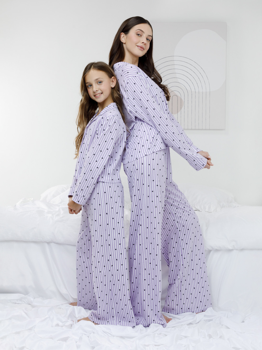 Комплекты для дома для мам, артикул: МП 20254, цвет: фиолетовый, фото 3