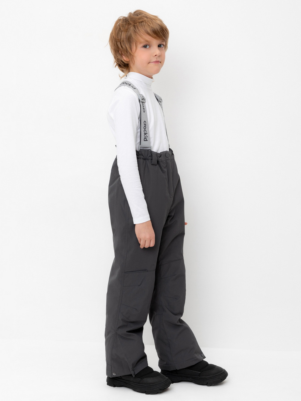 Брюки утепленные, артикул: ВК 46017/25/2 ГР, цвет: темно-серый, фото 3