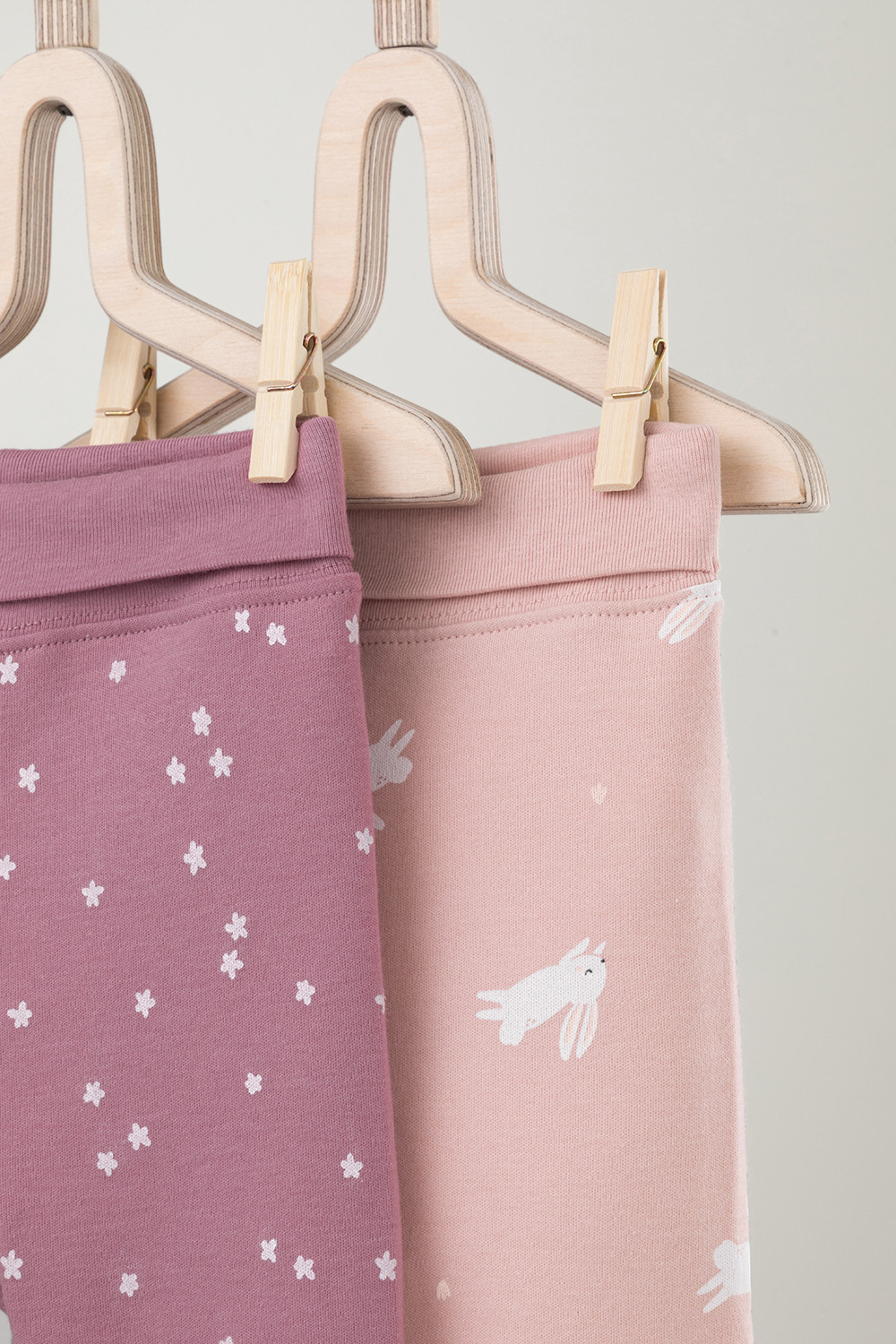 Ползунки для новорожденных, артикул: К 400220-2уп, цвет: розовый, фото 3