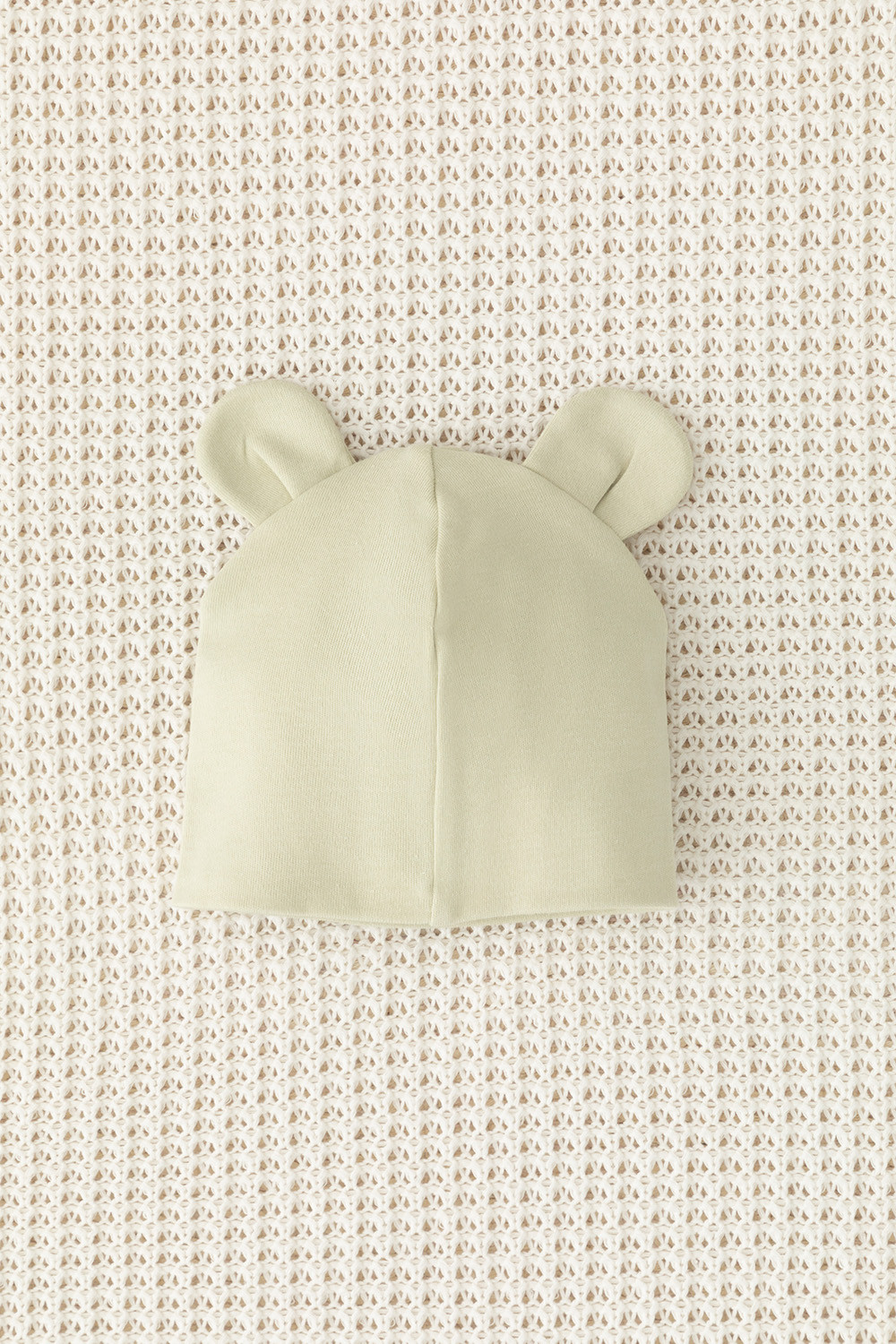 Шапочка ясельная для новорожденных, артикул: К 8124, цвет: зеленый, фото 3