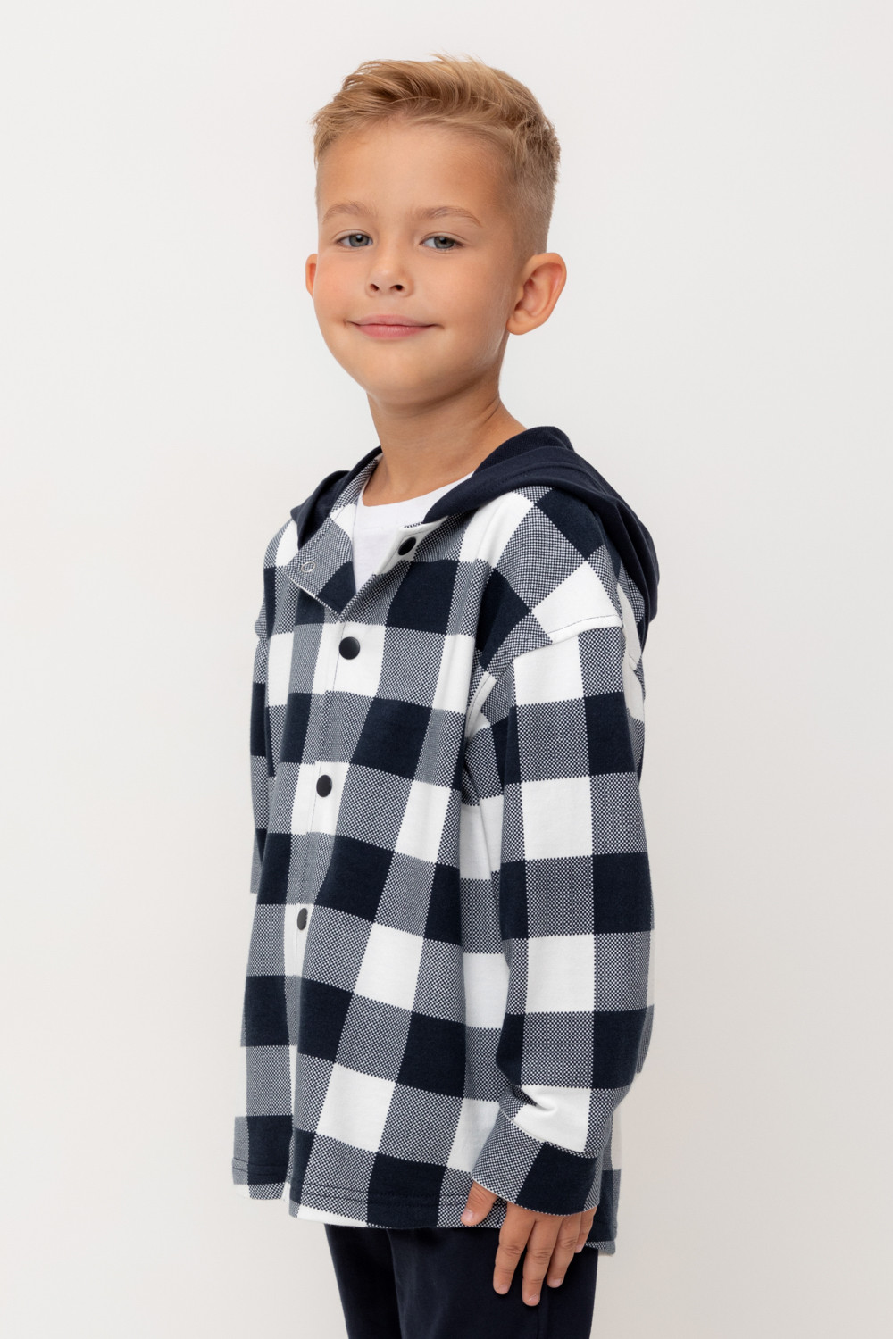 Рубашки для мальчика, артикул: КР 302681, цвет: черный3, фото 3