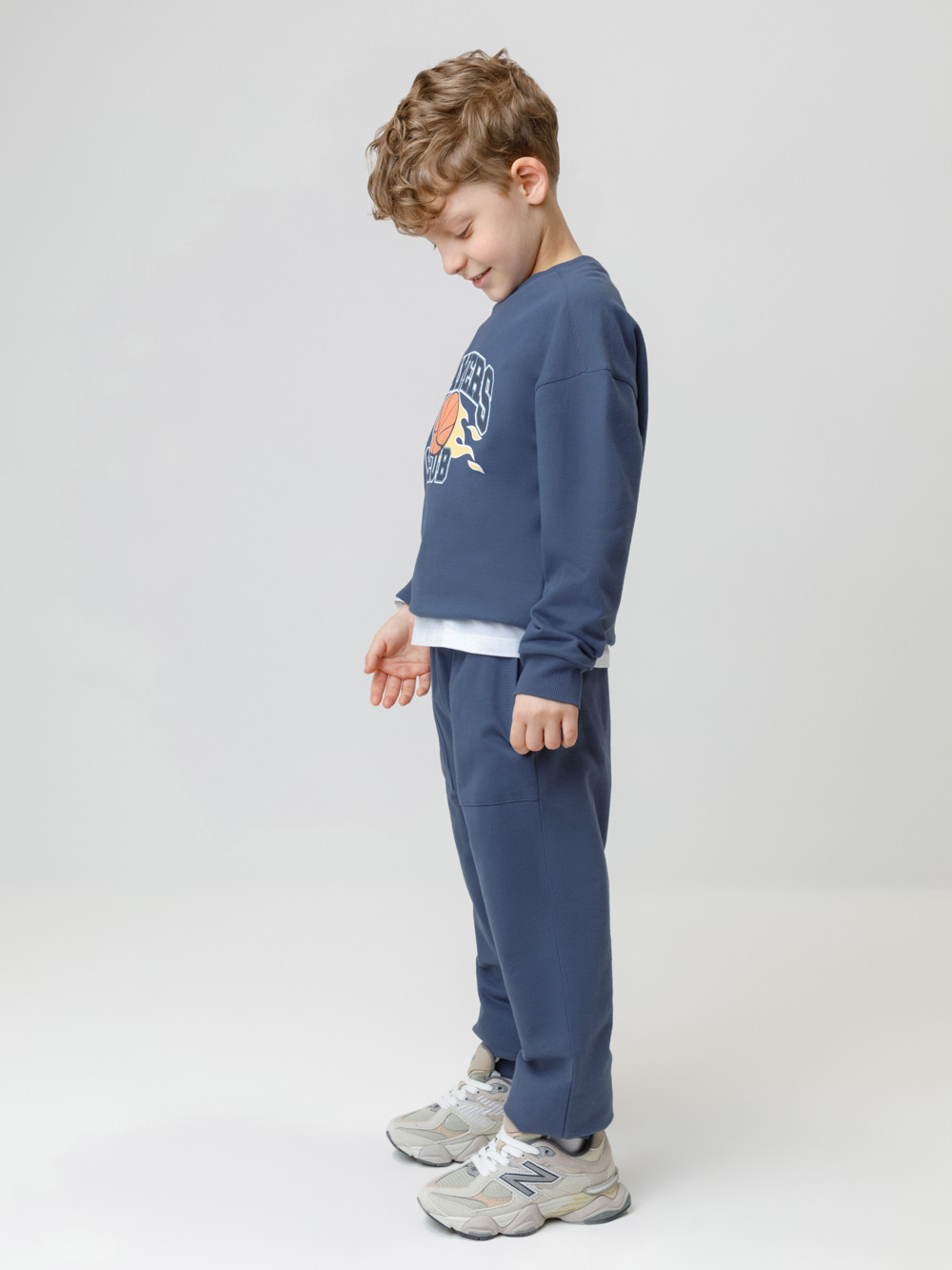 Брюки для мальчика, артикул: КР 400661, цвет: синий, фото 3