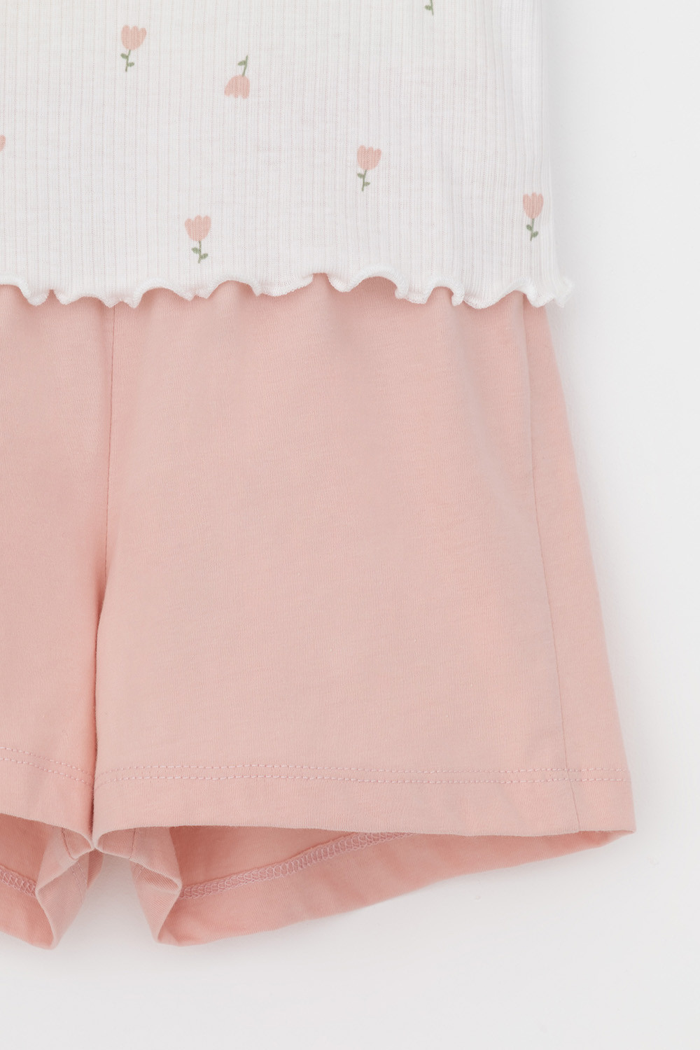 Пижама для девочки, артикул: К 1596-1, цвет: сахар, фото 3