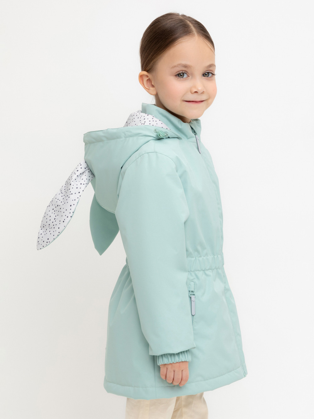 Куртка для девочки, артикул: ВК 32164/3 УЗГ, цвет: голубой, фото 3