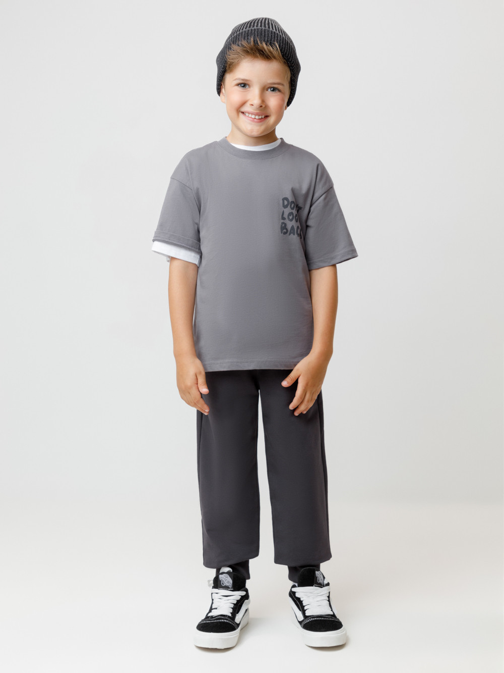 Футболки, артикул: МП 302888, цвет: серый, фото 3