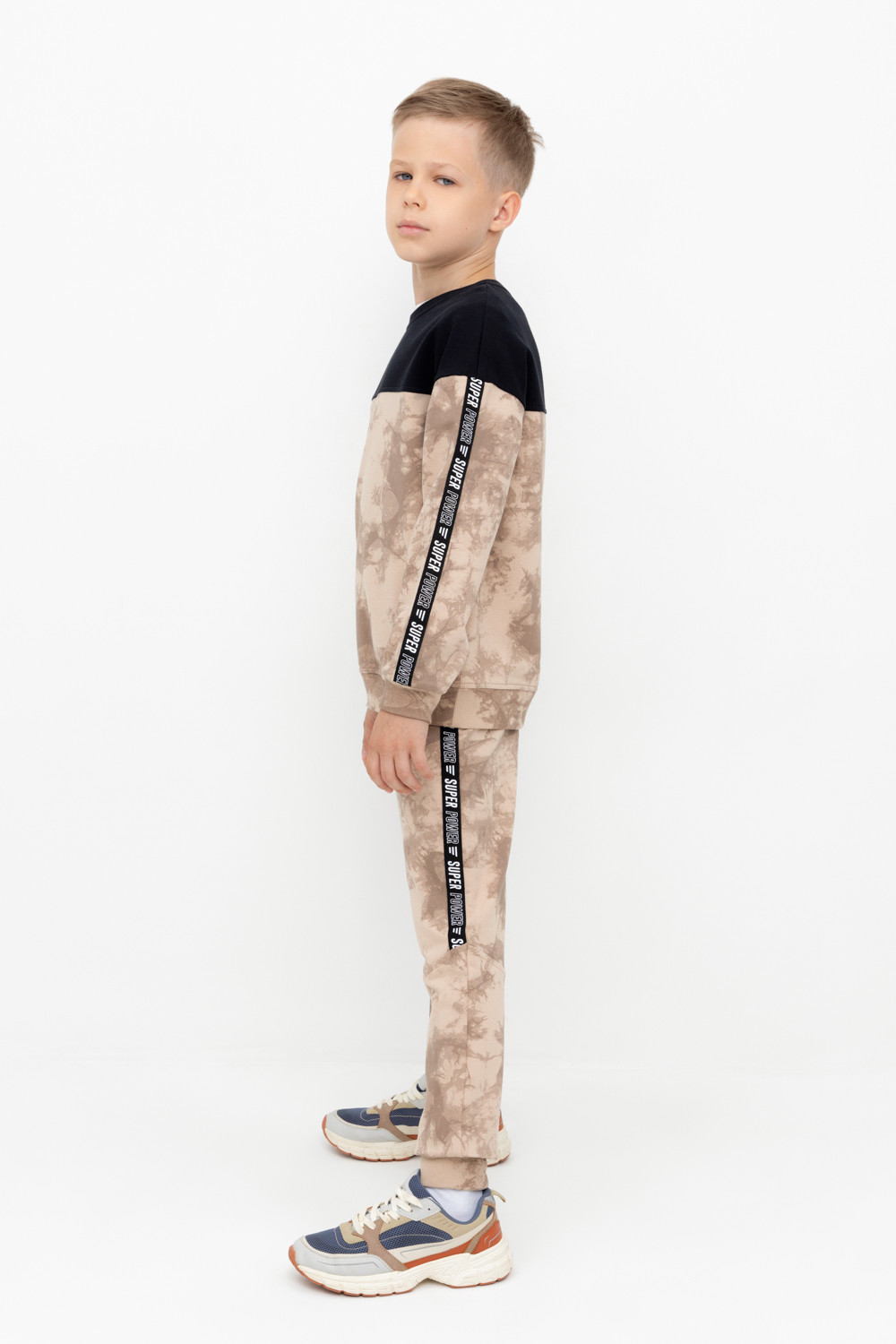Брюки для мальчика, артикул: КР 400746, цвет: бежевый, фото 3