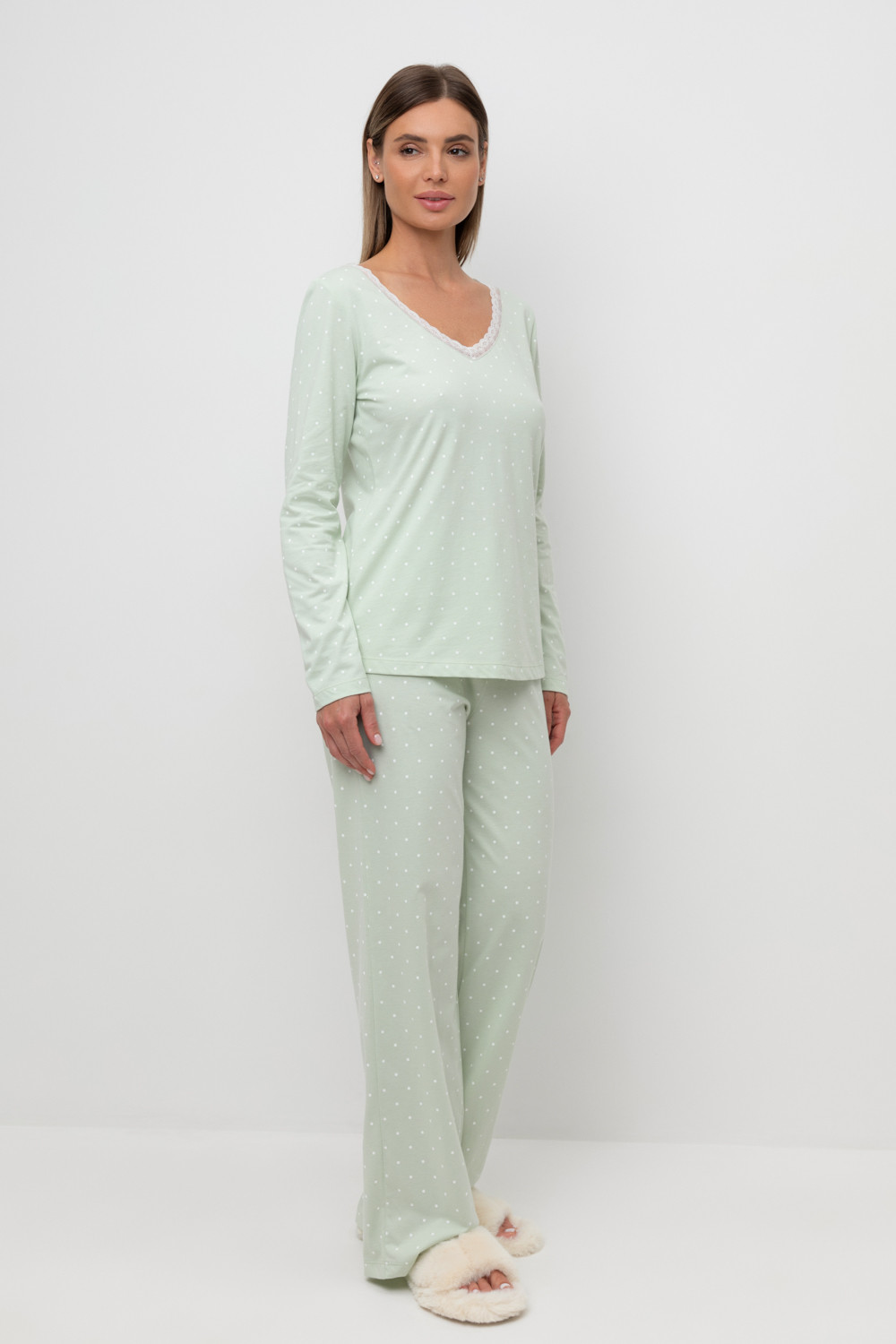 Комплекты для дома для мам, артикул: Е 20041/24, цвет: зеленый, фото 3