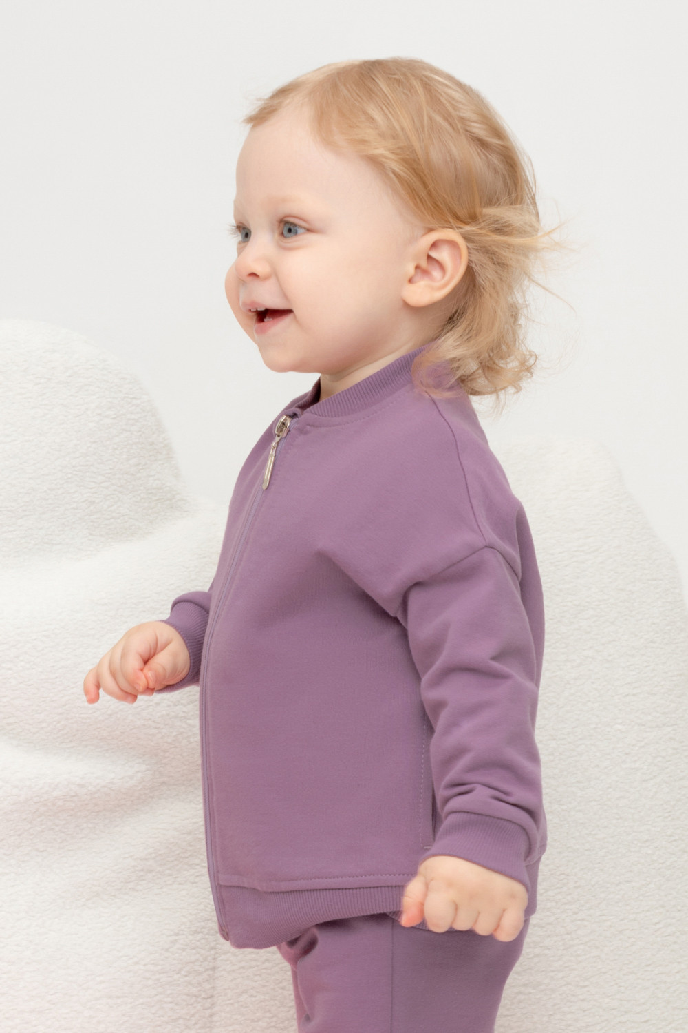 Жакет для девочки, артикул: КР 302385, цвет: бордовый, фото 3