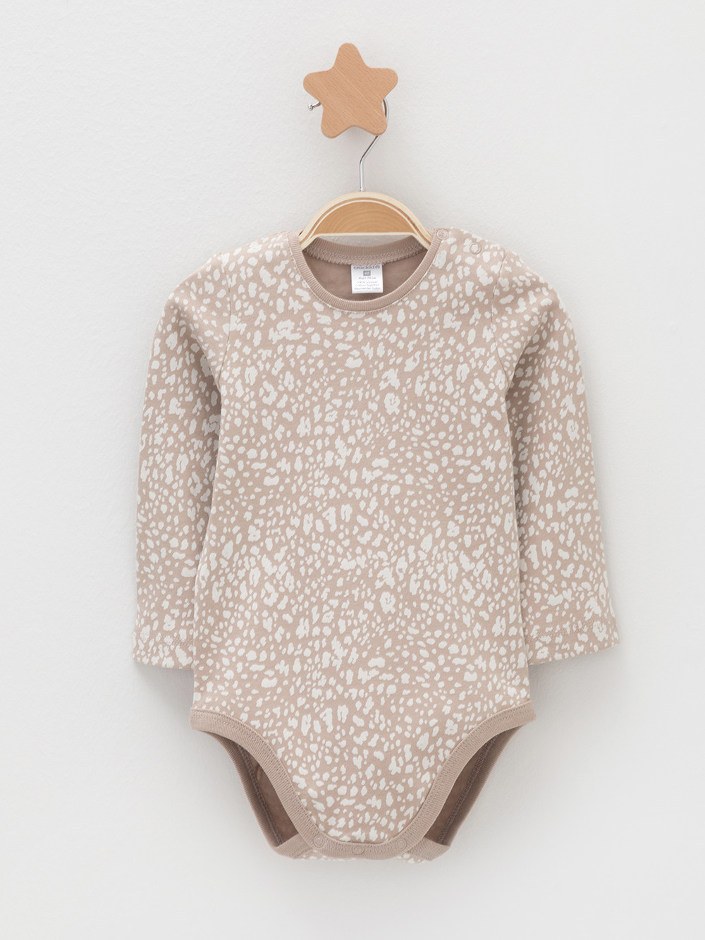 Боди для новорожденных, артикул: К 6087-2уп, цвет: бежевый, фото 3