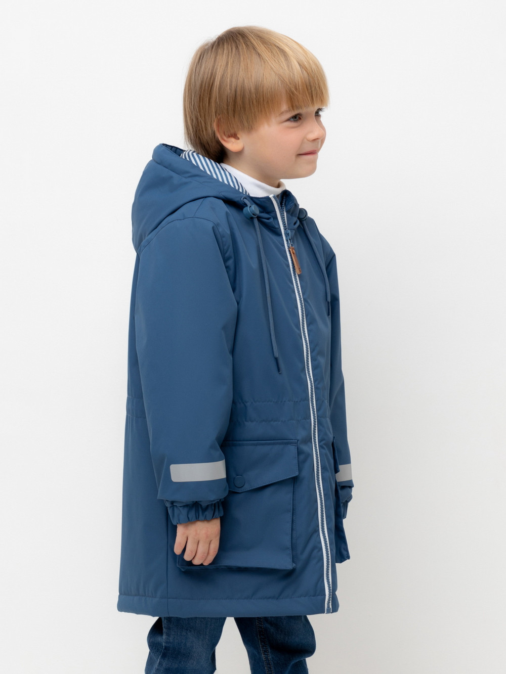 Куртки для мальчика, артикул: ВК 30147/1 УЗГ, цвет: темно-синий, фото 3