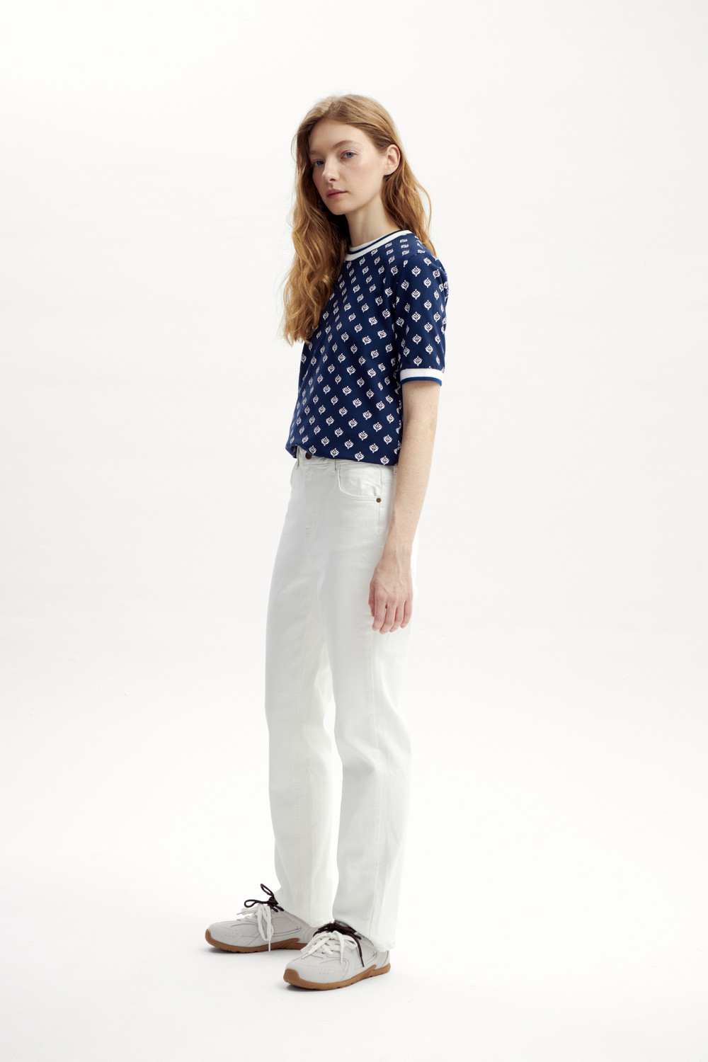 Футболки женские для мам, артикул: ЕВТ 3220, цвет: темно-синий, фото 3