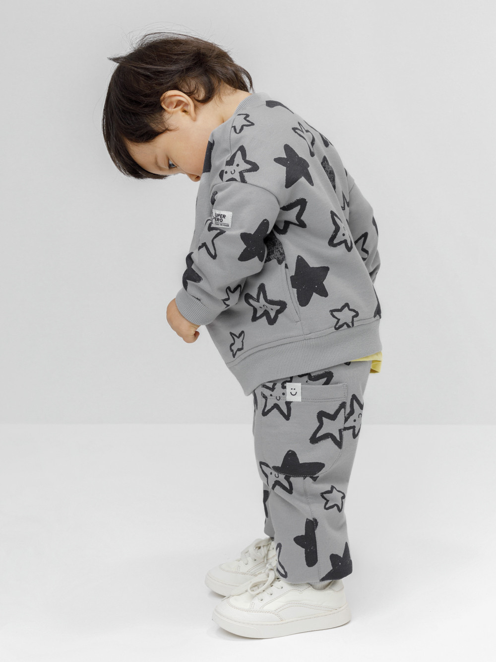 Жакет для мальчика, артикул: КР 303021, цвет: серый, фото 3