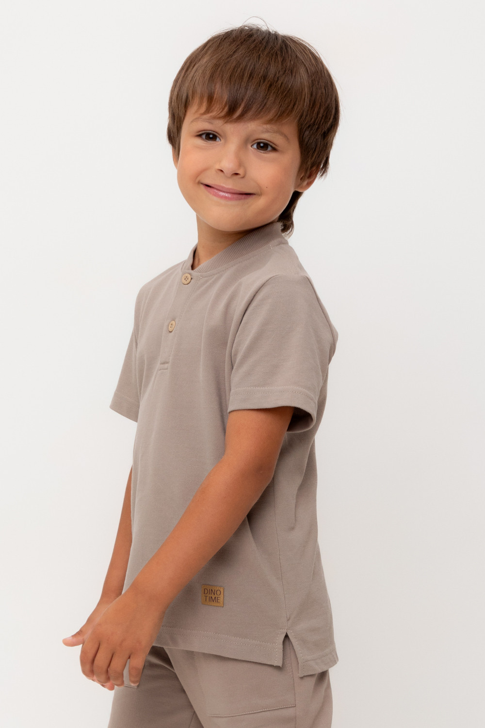 Футболка для мальчика, артикул: КР 302584, цвет: коричневый, фото 3