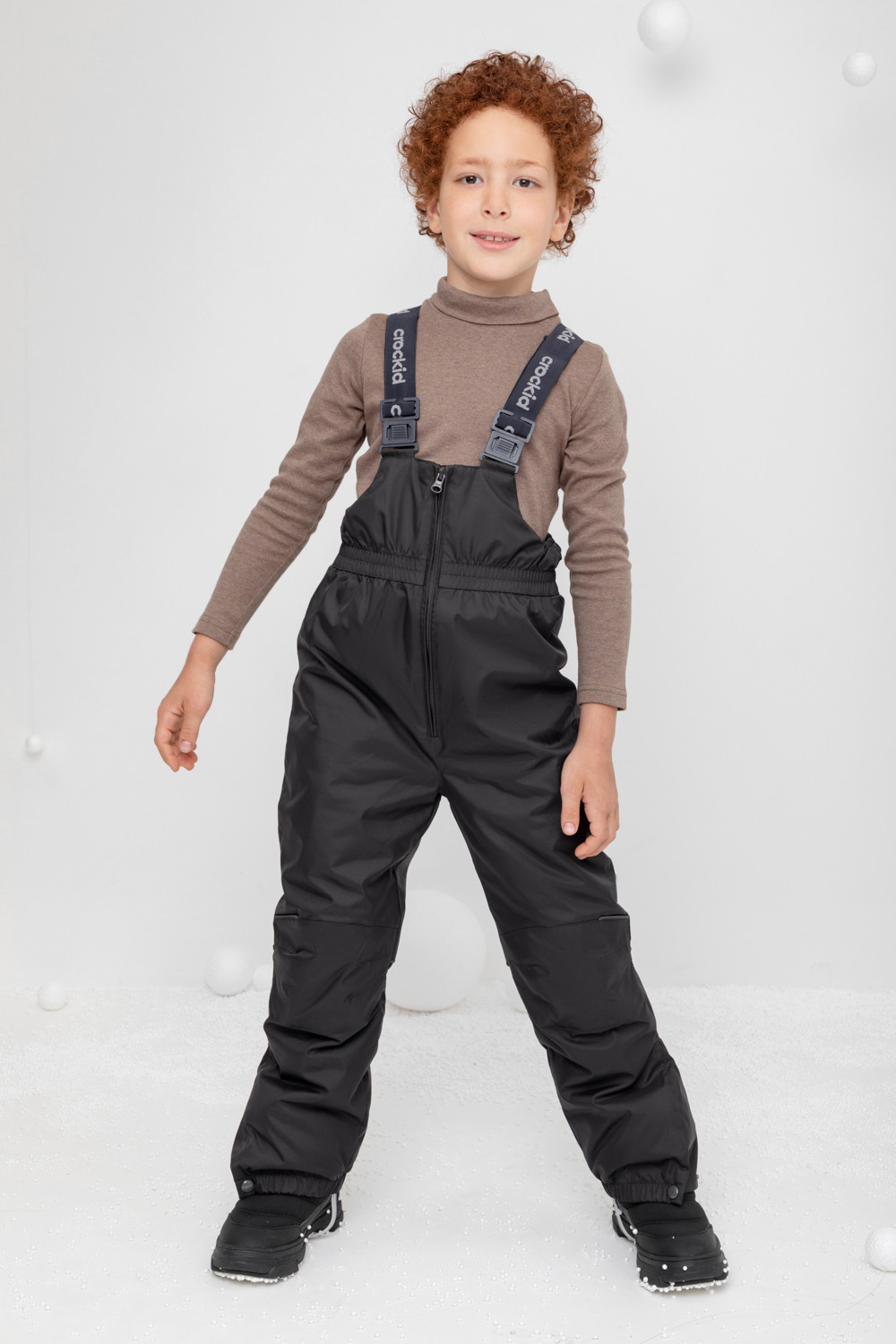 Брюки утепленные, артикул: ВК 40005/23/1 ГР, цвет: темно-серый, фото 3