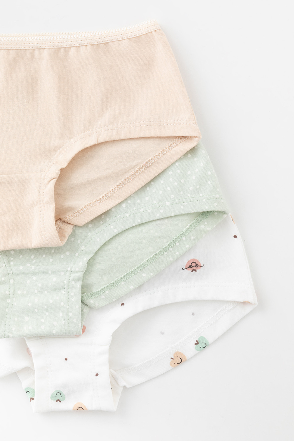 Трусы для девочки, артикул: К 1964-3уп, цвет: зеленый, фото 3