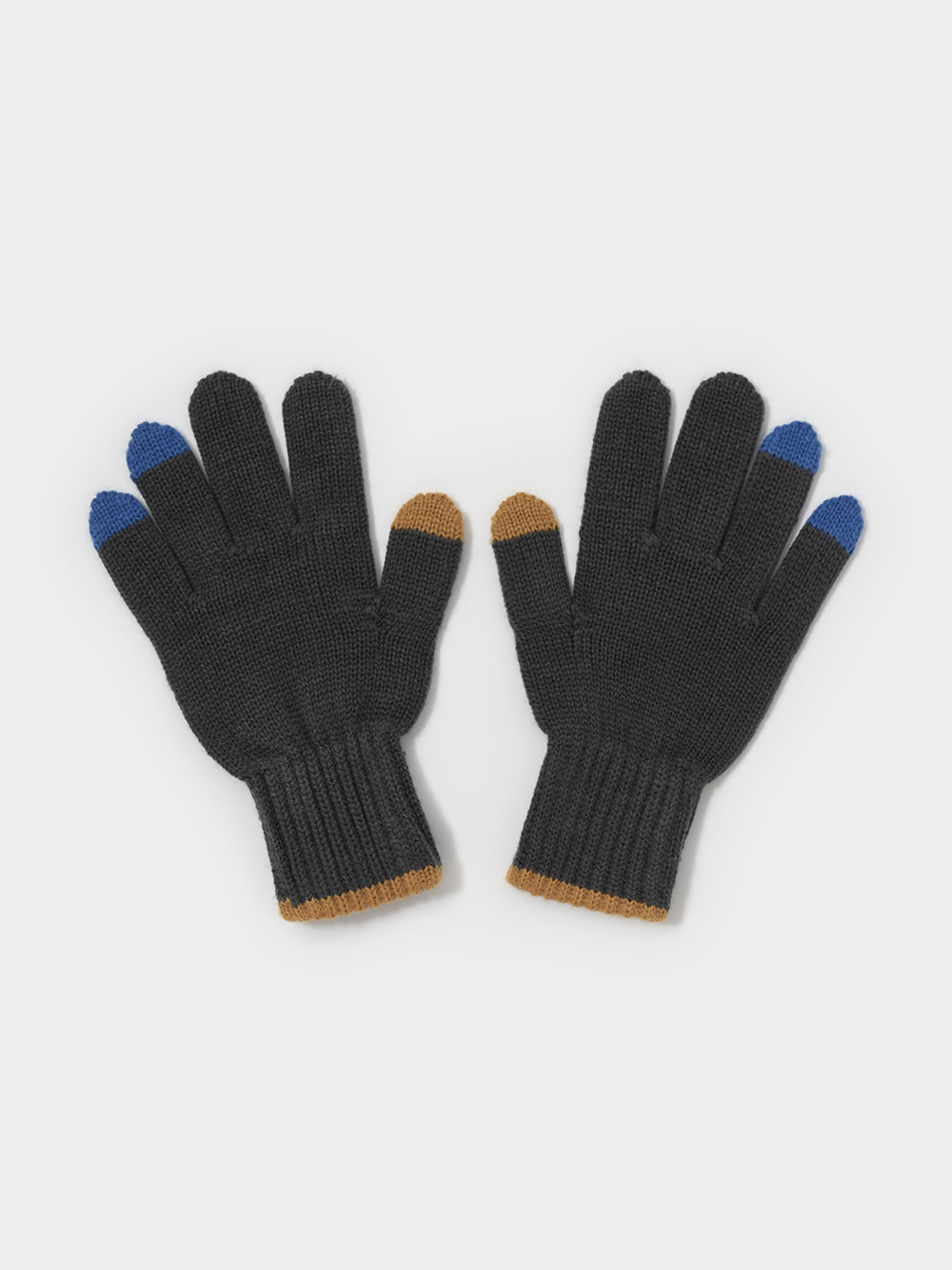 Перчатки для мальчика, артикул: КВ 10026, цвет: темно-серый, фото 3