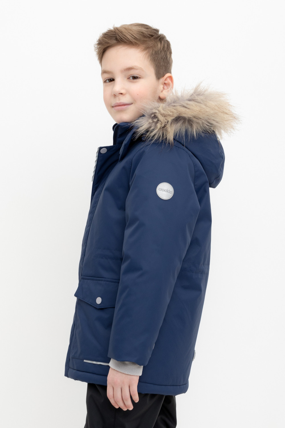 Куртки для мальчика, артикул: ВК 36103/4 ГР ( 98-122), цвет: синий, фото 3