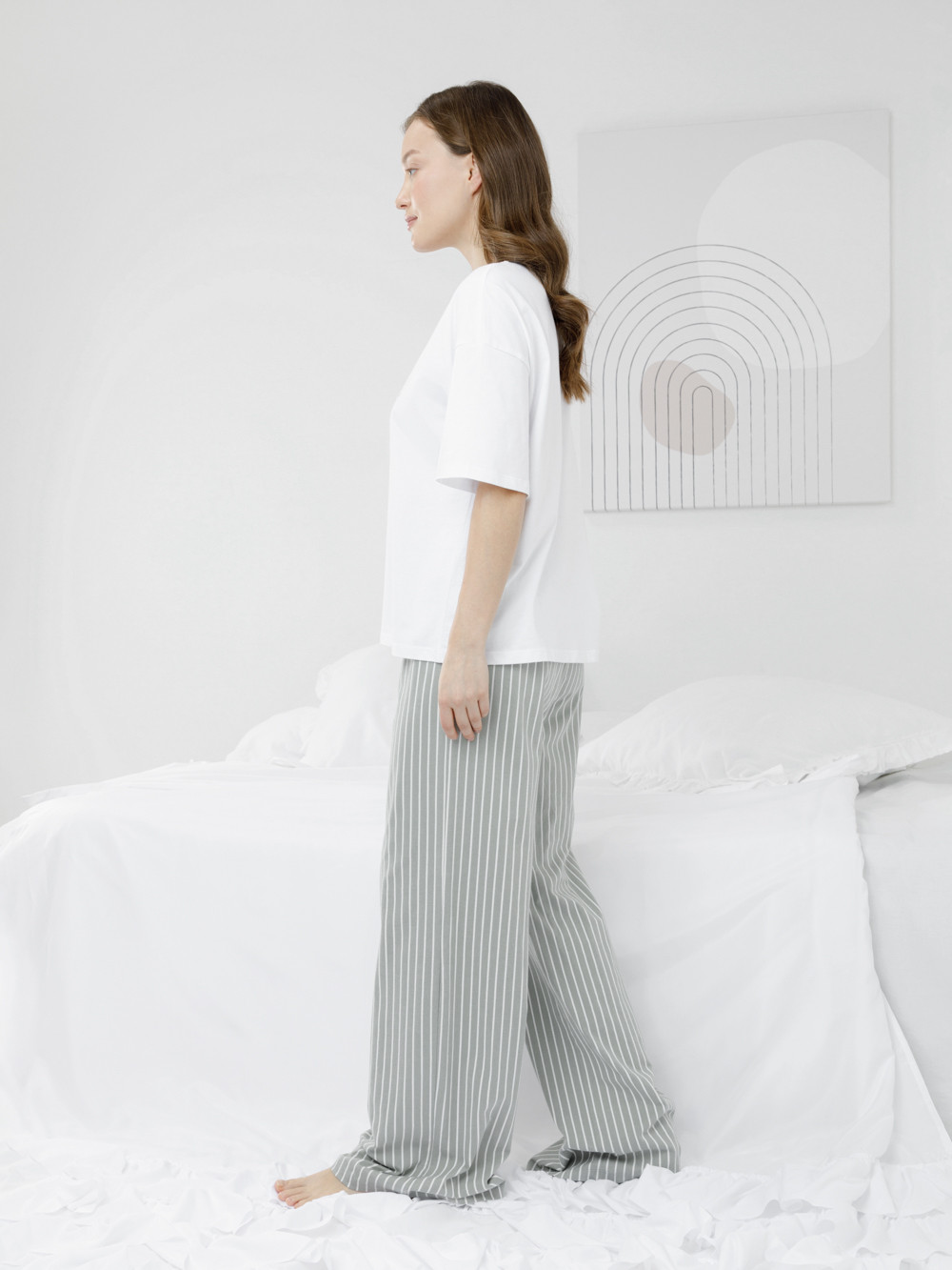 Комплекты для дома для мам, артикул: МП 20251, цвет: белый, фото 3