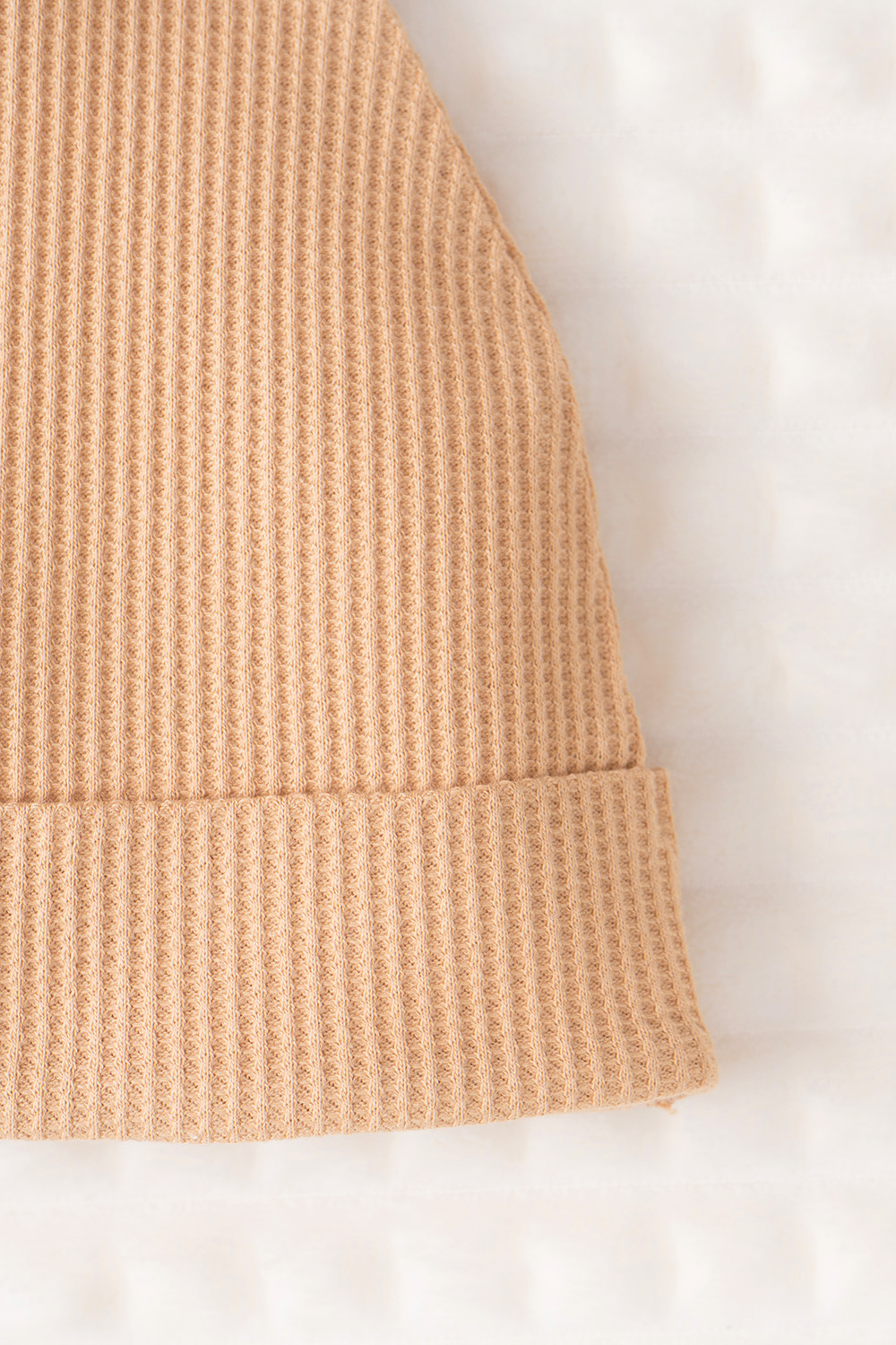 Шапочка ясельная для новорожденных, артикул: К 8160, цвет: коричневый, фото 3