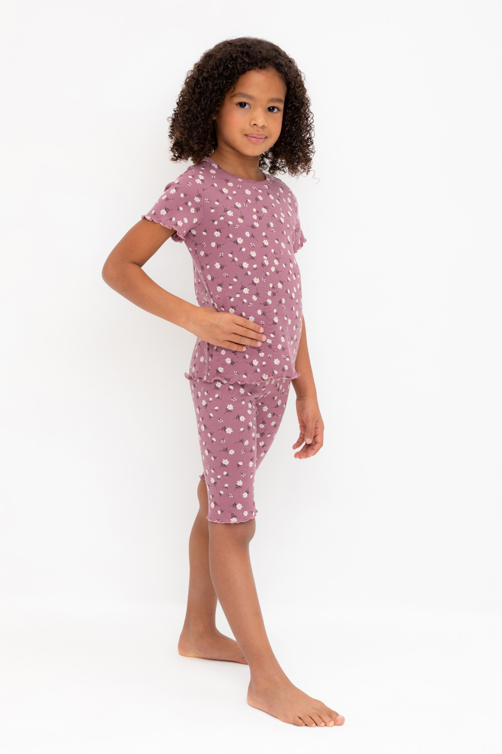 Пижама для девочки, артикул: К 1632, цвет: фиолетовый, фото 3