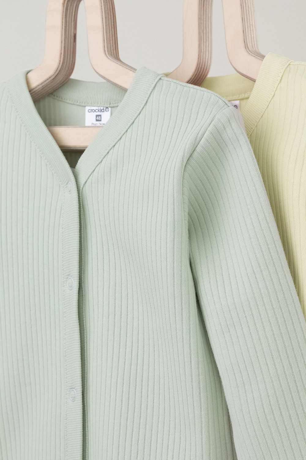 Комбинезон для новорожденных, артикул: К 6523-2уп, цвет: зеленый, фото 3