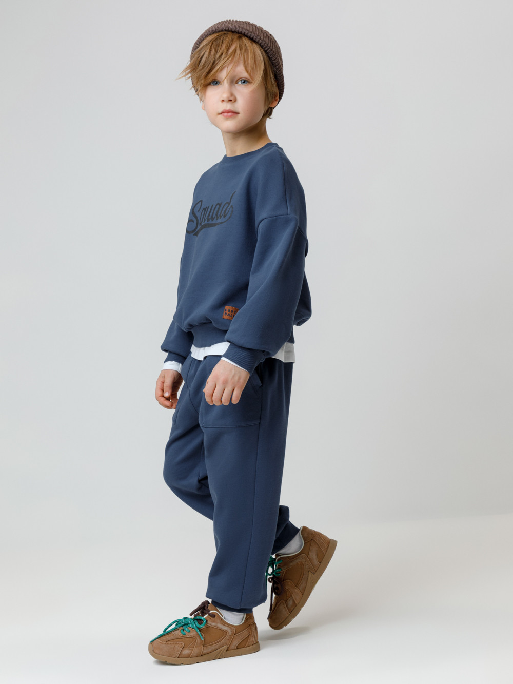 Свитшоты для мальчика, артикул: КР 302796, цвет: синий, фото 3