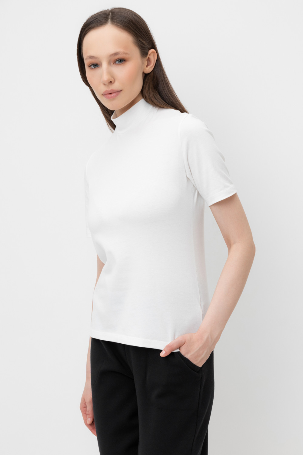 Водолазки женские для мам, артикул: ЕВТ 3262, цвет: бежевый, фото 3